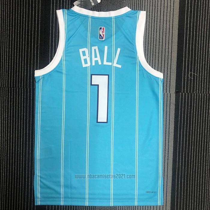 Camiseta Charlotte Hornets LaMelo Ball #1 Icon 2022-23 Verde